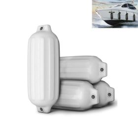 Marine Boat Dock Fender Bumper Boat Bumpers for Docking (Color: White, Type: Boat Fenders)